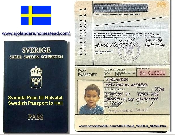 Med svenskt pass till helvetet